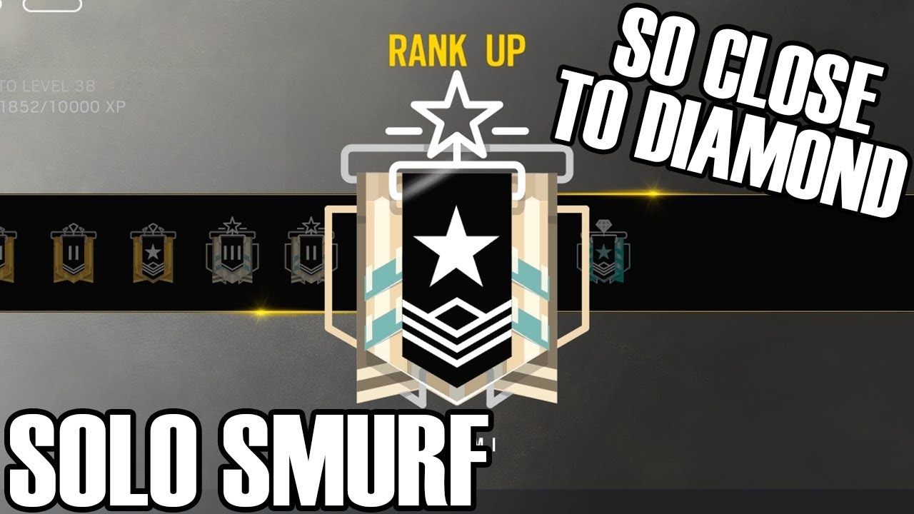 Solo Smurf: One Rank Closer - Rainbow Six Siege