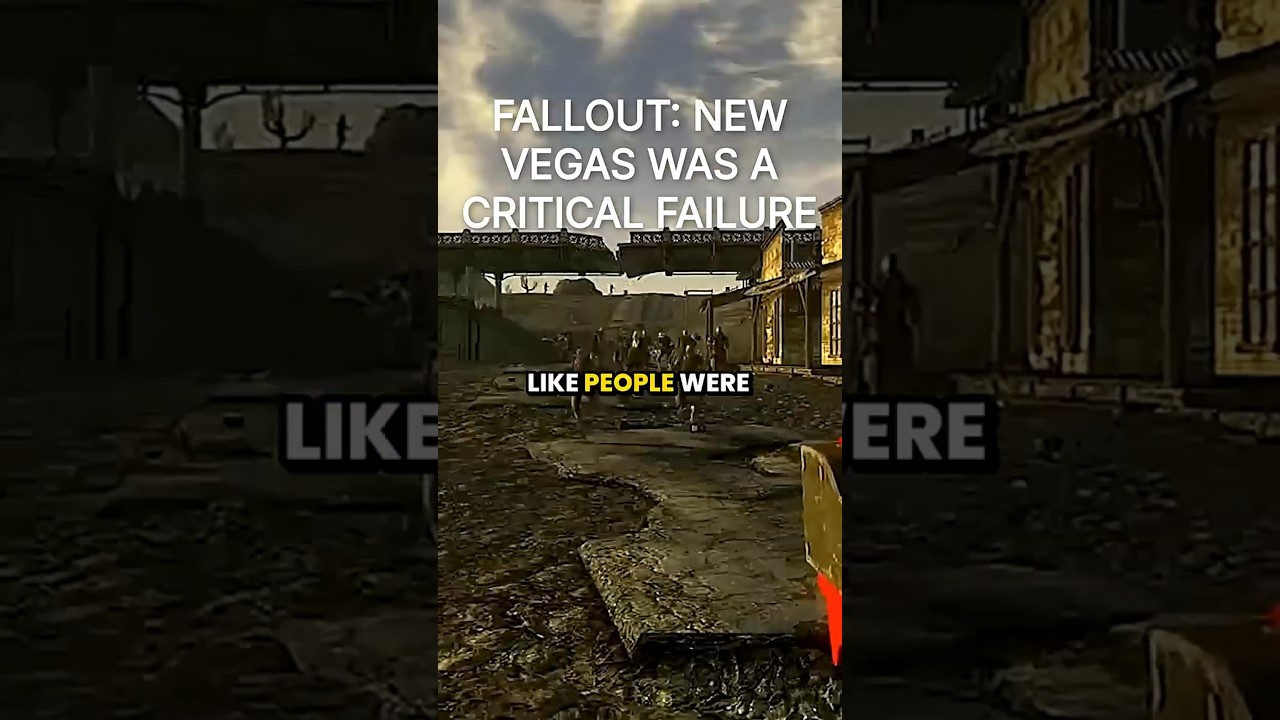 Fallout: New Vegas Was a Critical Failure #falloutnewvegas  #gaming  #shorts #fallout #gamingpodcast