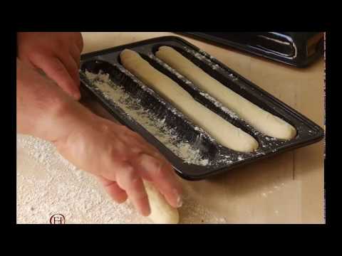 Багетница 39х24 cм от Emile Henry (базальт)