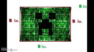 Minecraft Math (Perimeter of Rectangles)