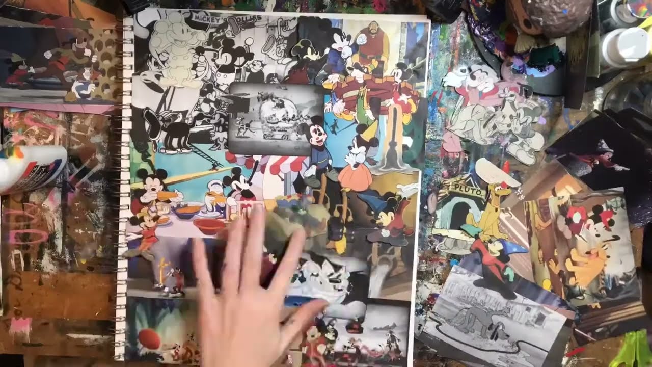 Speed Collage: Disney’s Mickey Mouse