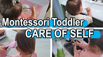 CARE OF SELF ACTIVITIES FOR TODDLERS! Coat Flip, Dressing, Handwashing, & More! Montessori At Home