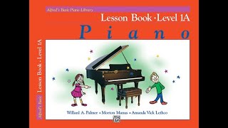 Raindrops (p.58) - Alfred's Basic Piano Library: Lesson Book Level 1A