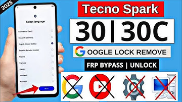 Tecno Spark 30c (KL5) Frp Bypass/Unlock Android 14 - Fix Share Article Not Working 2025 Without PC