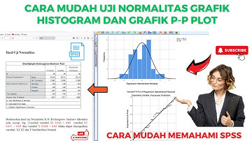 Cara Mudah Uji Normalitas Grafik Histogram dan Grafik P P Plot Secara Mudah dengan SPSS
