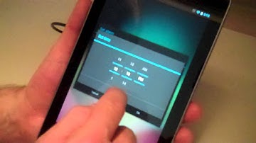 How to set an alarm on the Google Nexus 7