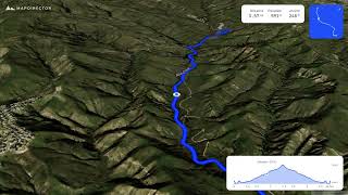 Chino Hills Green River To Campground Mountain Biking 3D Flyover