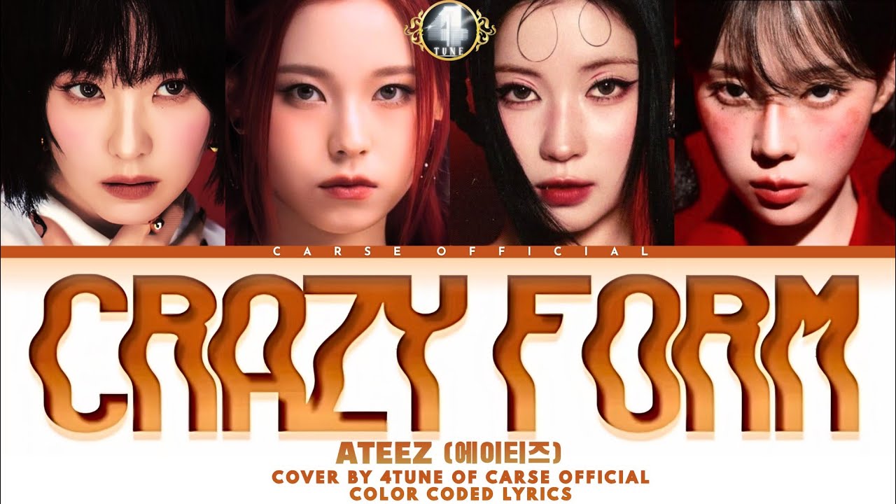 Crazy Form' Original by Ateez - Cover by 4Tune of Carse | Se-Carat