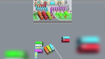 Crowd Express Level 117 Game Walkthrough Solution || Crowd Express Boarding Puzzle Game