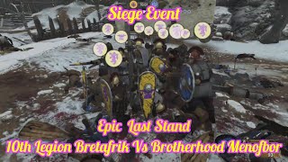 Siege Event “Epic Last Stand”|M&B Bannelord