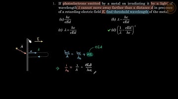 MCQ 1 | Modern physics | Pathfinder physics Solutions