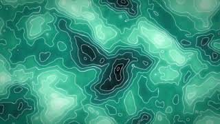 Emerald Silver Waves 🌊✨ 6 Hours | Hypnotic 4K Ambient Loop & Relaxing Visuals