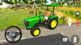 🚜 Indian Tractor Driving 3D Gameplay | Real Village Farming & Tractor Mission | Android 2026 screenshot 5