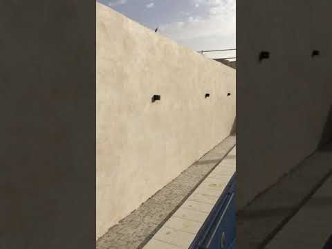 لياسة الإسمنت الأبيض لياسة ولون بوية بنفس الوقت للشاليهات والاستراحات