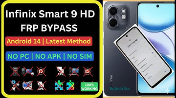🔓 FRP Bypass Infinix Smart 9 HD(X6532 / X6532C)Android 14 | 100% Working 2025 Method | No PC Needed