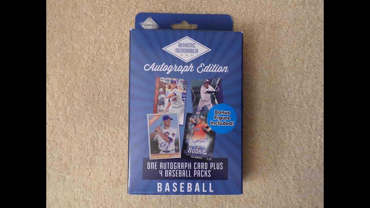 Authentic Memorabilia by Fairfield Autograph Edition Nice Extra Hit