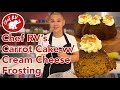 CARROT CAKE  WITH CREAM CHEESE FROSTING