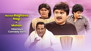 Rocket Raghava, Nagi &  Mohan  Hilarious Comedy Skit's | Jabardasth | ETV Telugu