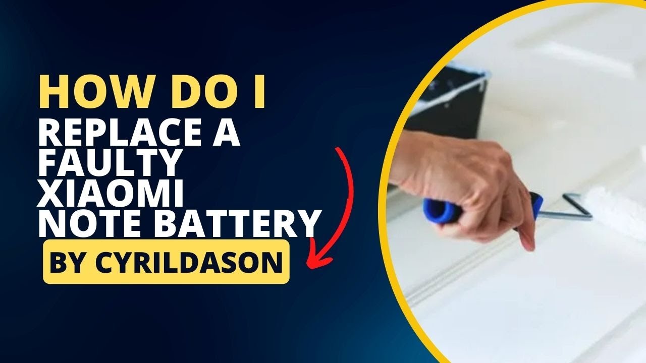 How to replace the Xiaomi Mi Note battery (Battery Model: BM21) - YouTube