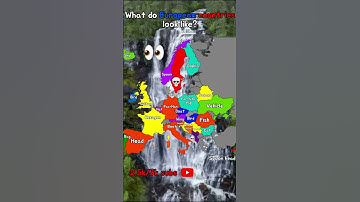 What do european countries look like? #shorts #subscribe #maps #mapping #mapper #countries #travelin