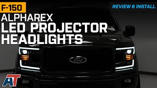 2018-2020 F-150 AlphaRex LUXX-Series LED Projector Headlights Review & Install