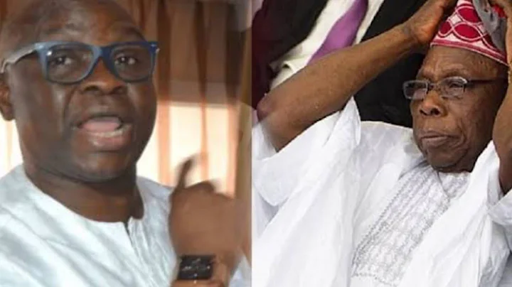 Ayo Fayose Fire Back At Obasanjo Over Speech Made..Return Back My Money, A Leopard Cant Change His