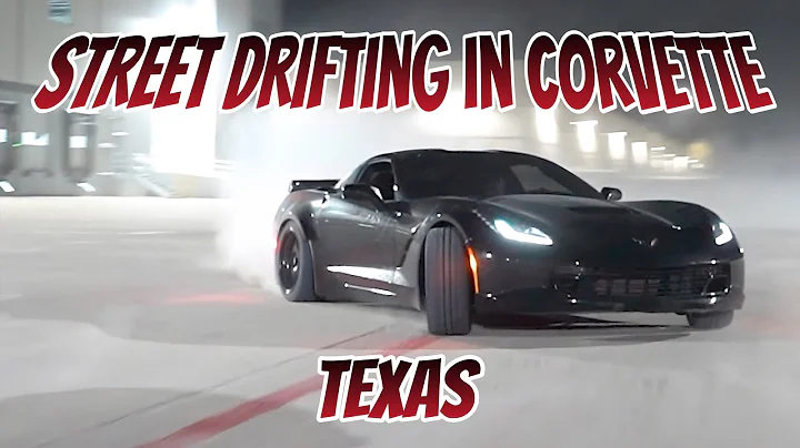 TEXAS STREET DRIFTING IN MY CORVETTE