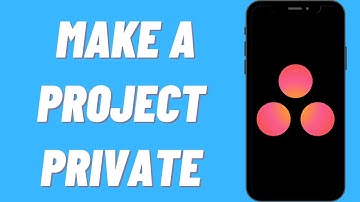 How To Make A Project Private On Asana