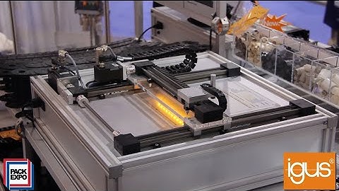 Introducing the ZLW belt-driven linear actuators at PACK EXPO