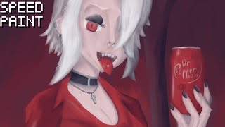 Helltaker fanart speedpaint - Zdrada