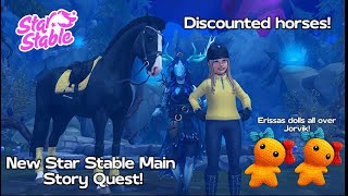 NEW Sso Update *NEW MAIN STORY QUEST WITH VALA WITCH & DISCOUNTED HORSES* In Star Stable!😱 #sso