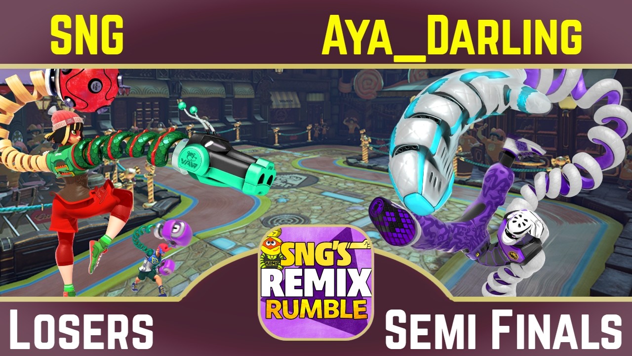 REMIX Rumble - Losers Semi Finals - SNG vs Aya_Darling