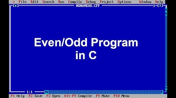C Program(17) - Even or Odd Program in C || Check a number is even or odd in C programming