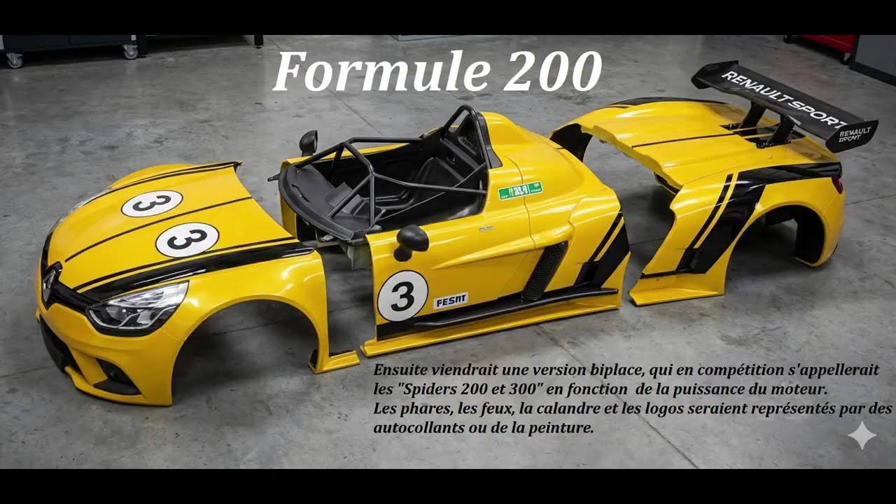 FORMULE 200, du nouveau en sport-auto?