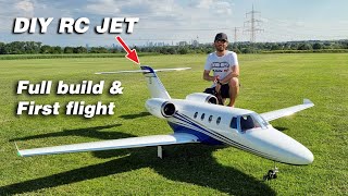 Building the Citation M2 Electric RC Jet/ Full build and first flight