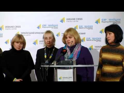 The relatives of the Heroes of the Heavenly Hundred.Ukraine Crisis Media Center, 21-11-2014