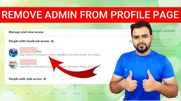 How to Remove Admin From Profile Page😍 | How To Add Remove Admin in Facebook New Page Experience