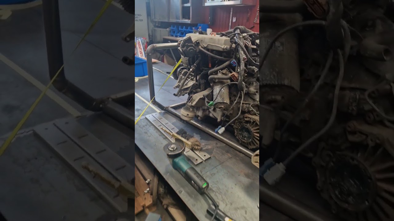 Langsam entsteht der Heckrahmen.