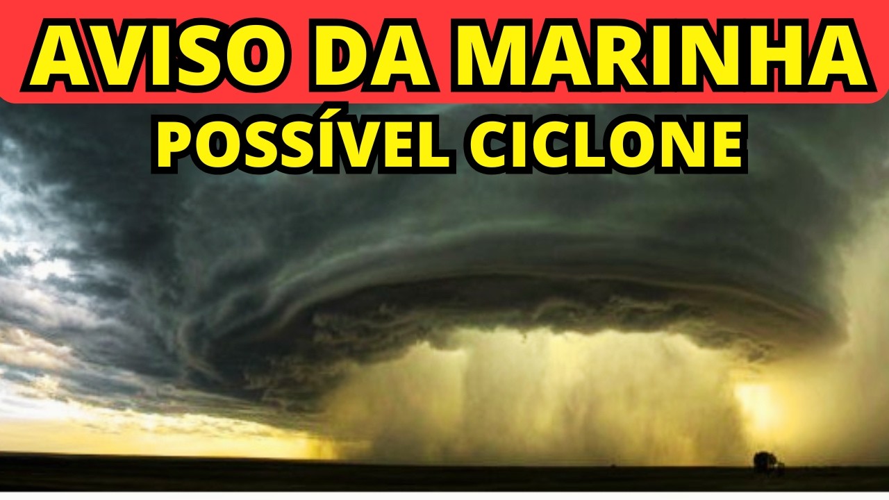 BAIXA PRESSÃO PODE FORMAR CICLONE SUBTROPICAL E CHUVA SEGUE NA METADE NORTE NORDESTE DO BRASIL