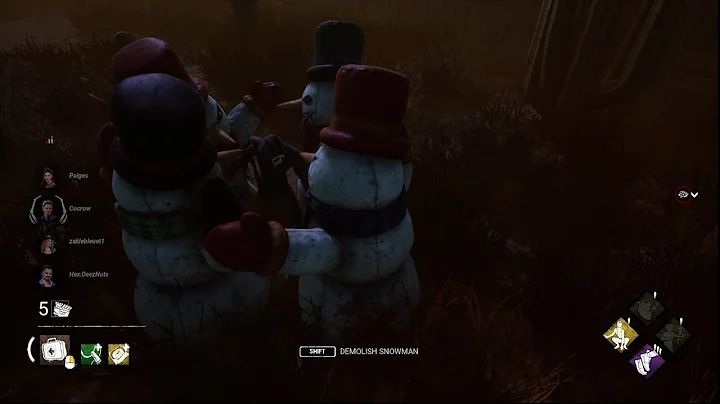 Snowmen Trapping Ghostface in Dead by Daylight | P...