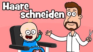 ♪ ♪ Kinderlied Haare schneiden - Kinder beim Friseur - Hurra Kinderlieder