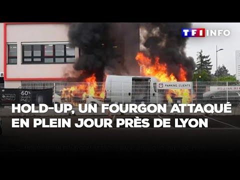 Hold-up, un fourgon attaqué en plein jour près de Lyon