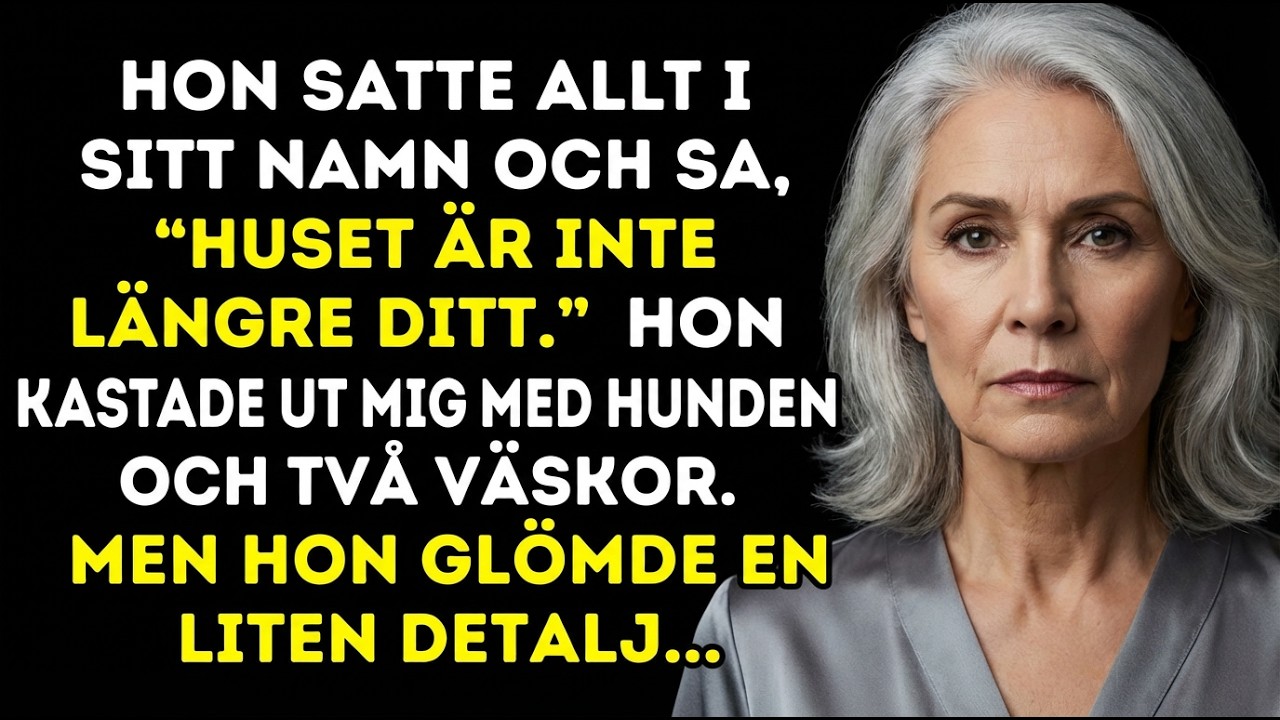 Jag gav mitt hus till min dotter—tills hon kastade ut mig med domstolsbeslut