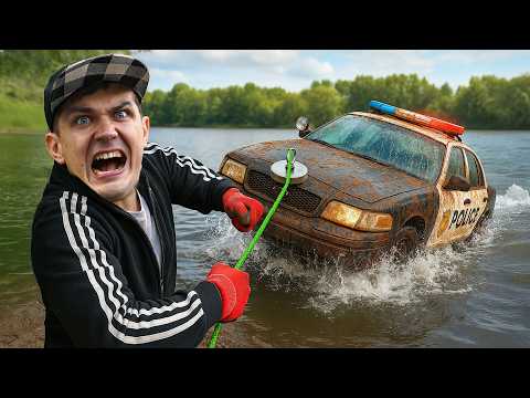 Нашли ПОЛИЦЕЙСКИЙ АВТОМОБИЛЬ