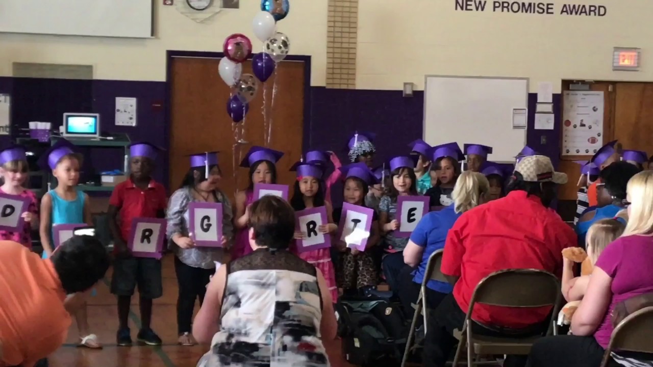 Jefferson Elementary Kindergarten Graduation June 7, 2017 YouTube