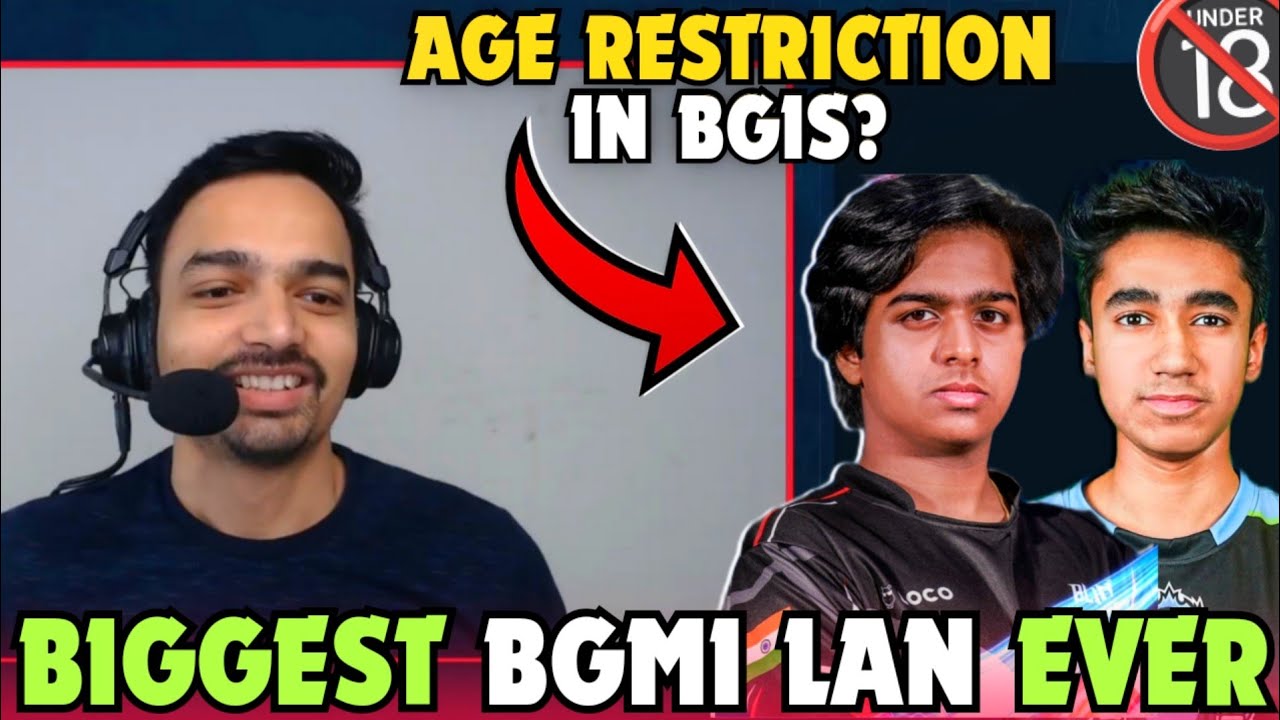 Mazy on Age Restriction in BGIS🔞 Biggest BGMI LAN Ever🔥🚀