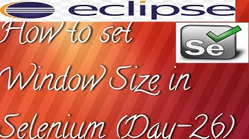 How to set window size in selenium|| Testing tutorial for beginners.