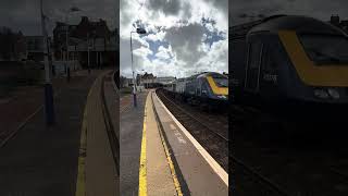 43176/43183 departing Arbroath from Edinburgh to Aberdeen
