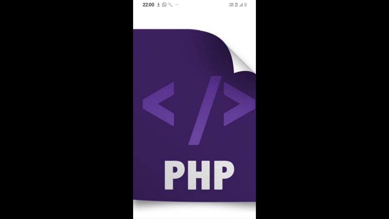 Class 12 Computer Applications Chapter - 4 Introduction to PHP (Part ...