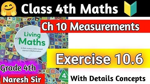 Class 4th Maths Chapter 10 Measurements Ex 10.6 | living Maths Class 4|Grade 4 Maths by hpsgurugram